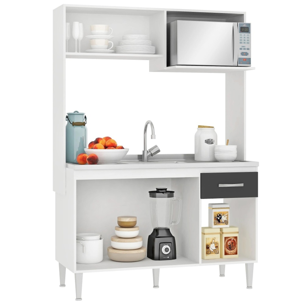 Kit de Cocina - Blanco/Negro