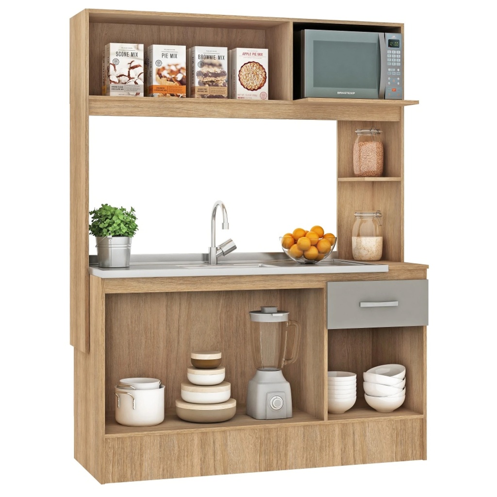 Kit de Cocina - Carvalho Gris