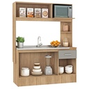 Kit de Cocina - Carvalho Gris