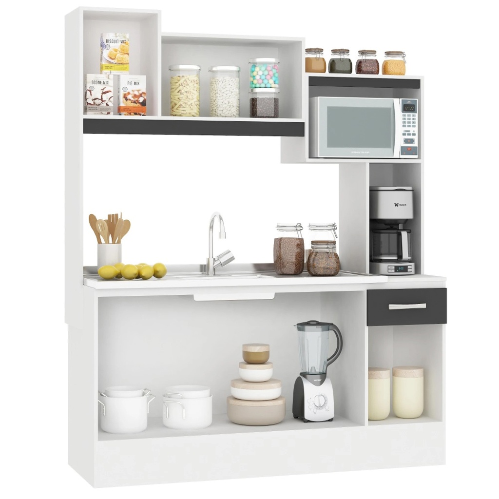 Kit de Cocina - Blanco/Grafito