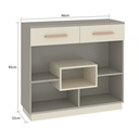 261 RA03 Aparador Gris Champagne