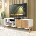 1603 Blanco Wood Rack TV