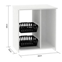 Frutero Auxiliar Microondas Cocina