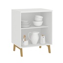 1705 Blanco Wood Bajo Mesada 70cm