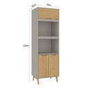 1701 Gris Wood Panelero de Cocina