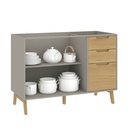 1702 Gris Wood Bajo Mesada