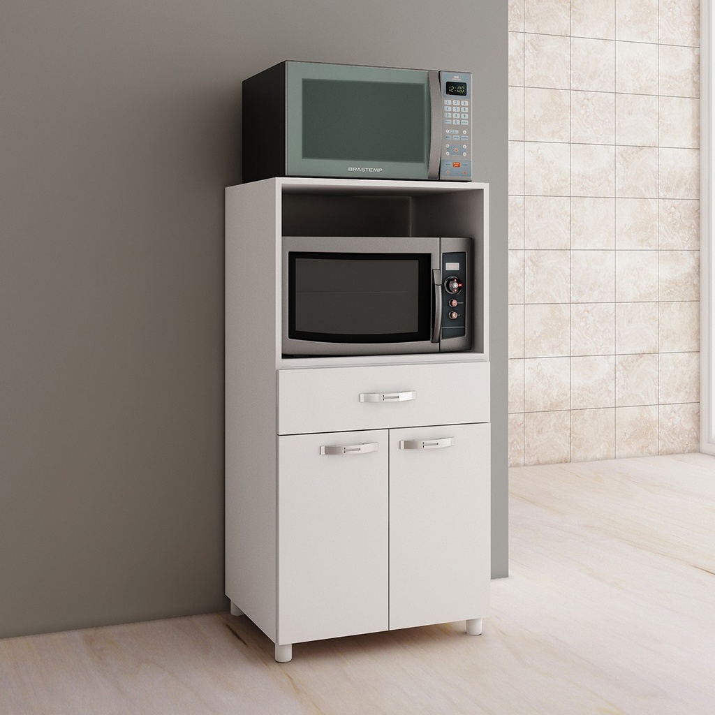 464 Blanco Gabinete para Microondas 57cm