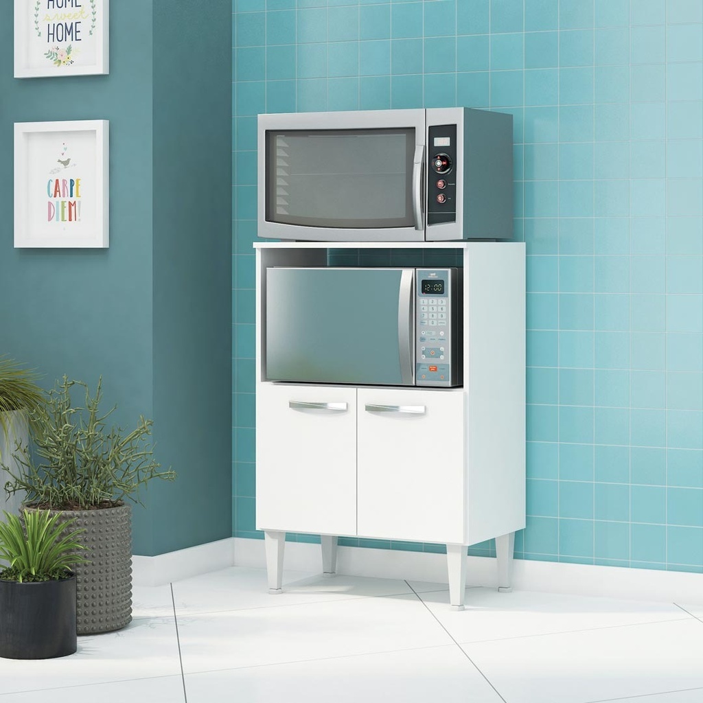 465 Blanco Gabinete para Microondas 62cm