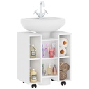 108 Blanco Gabinete de Baño Dallas