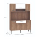 Kit Cocina 5 pts 1 cajon