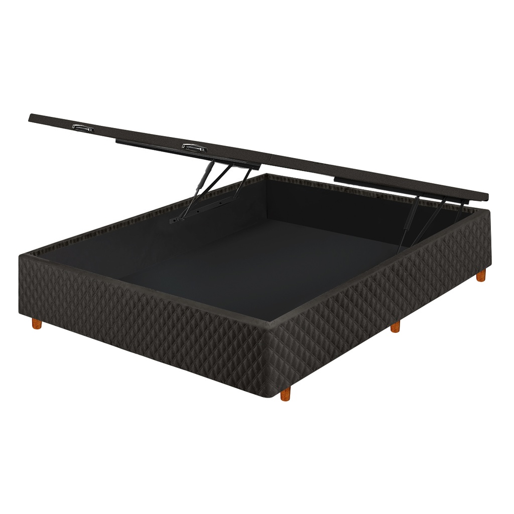 Baul Negro Quadriculado 138x188x30