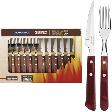 Juego de Cubiertos 8 piezas Barbacoa Tramontina 29899/296