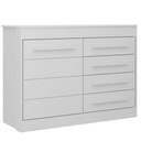 [712BLANCO] Cajonera 5 Cajones 1 Puerta - Blanco