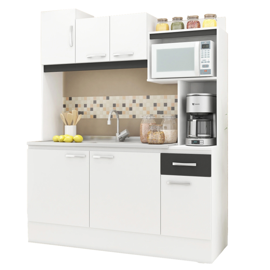 Kit de Cocina - Blanco/Grafito