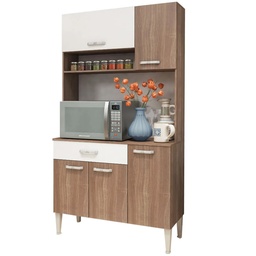 [448ALMENDRA/BLANCO] Kit Cocina - 5 puertas
