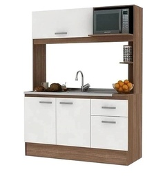 [404CARVALHOBLANCO] Kit de Cocina - Carvalho/Blanco