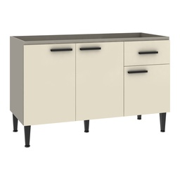 [433GRISCHAMPAGNE] 433 BP09 Bajo Mesada 120 Gris Champagne