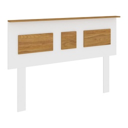 [1605BLANCONOGAL] 1605 Respaldo - Blanco/Nogal