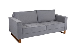 [SILLONITALIA2,1CINZA] Sillon Italia 2,1m Linho Cinza