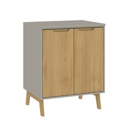 [1705GRISWOOD] Bajo Mesada - Gris/Wood