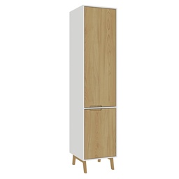 [1706BLANCOWOOD] Despensero - Blanco/Wood