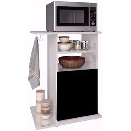 [419BLANCO/NEGRO] Auxiliar Cocina - Blanco/Negro