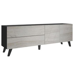 [909SATINCARVALLE] Rack para TV - Satin/Carvalle