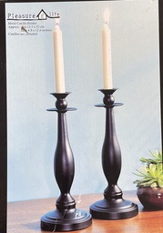 [CANDELABROSX2] Candelabros Negros x2