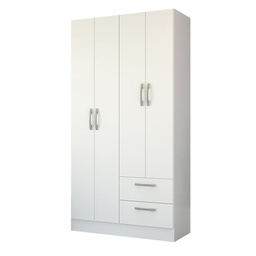 [605BLANCO] 605 Blanco Ropero 4 Puertas