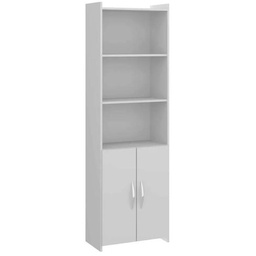 [307BLANCO] Biblioteca con Puerta - Blanco