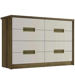 [708TERRACOTA] Cómoda Cajonera 8 Cajones - Terracota
