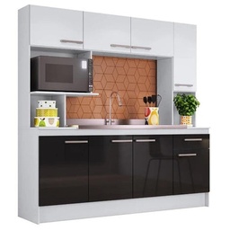 [406BLANCONEGRO] 406 Blanco Negro Kit de Cocina