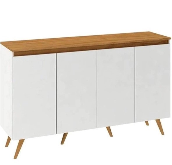 Aparador Alacena Bargueño - Nogal/Blanco