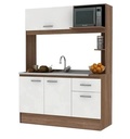 Kit de Cocina - Carvalho/Blanco