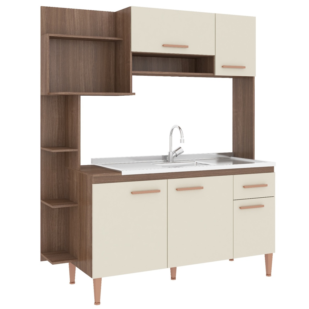 Cocina Compacta Sofia - Teka/Champagne