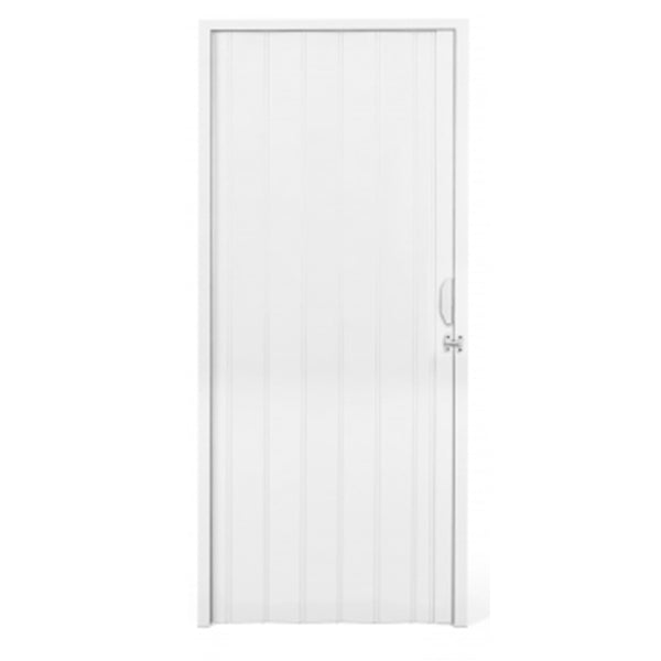 Puerta Pvc Plegable - 210 X 84 - Blanco