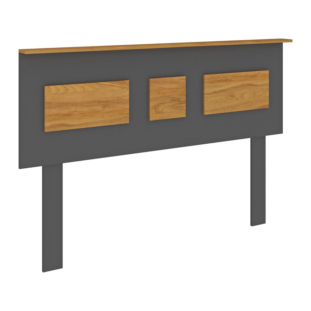 Respaldo - Grafito/Nogal