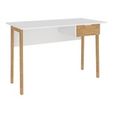 Escritorio - Blanco/Wood