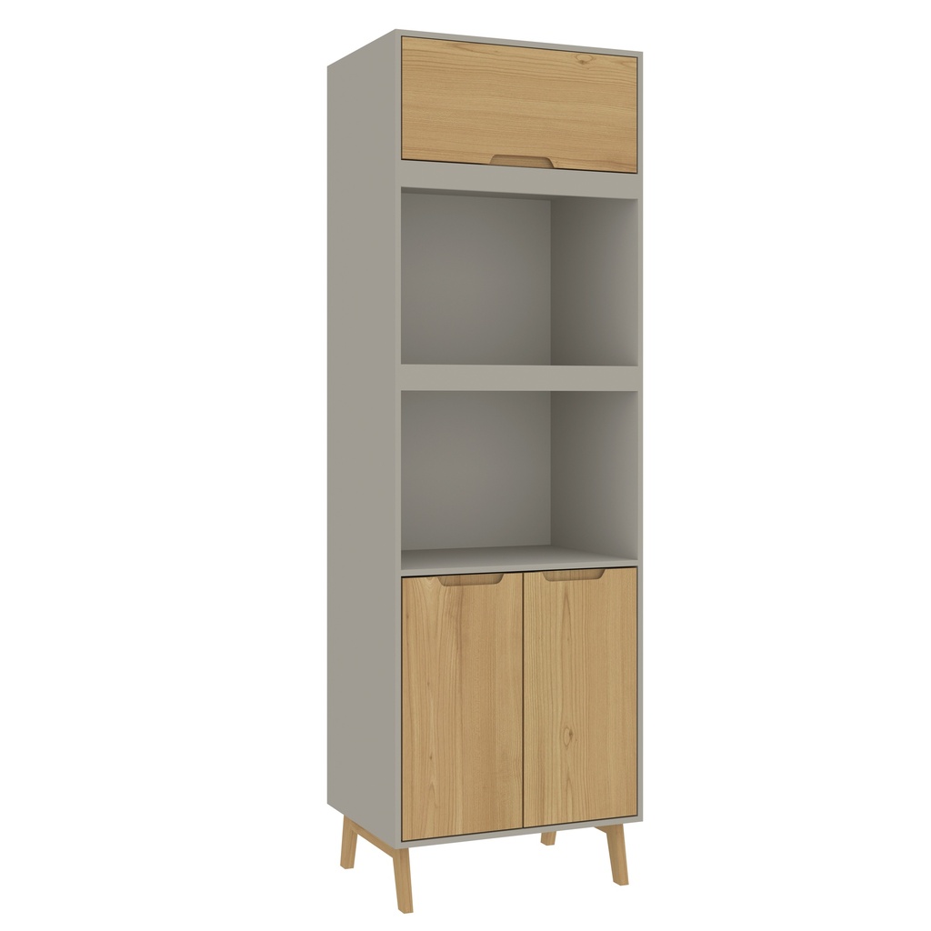 Panelero de Cocina - Gris/Wood
