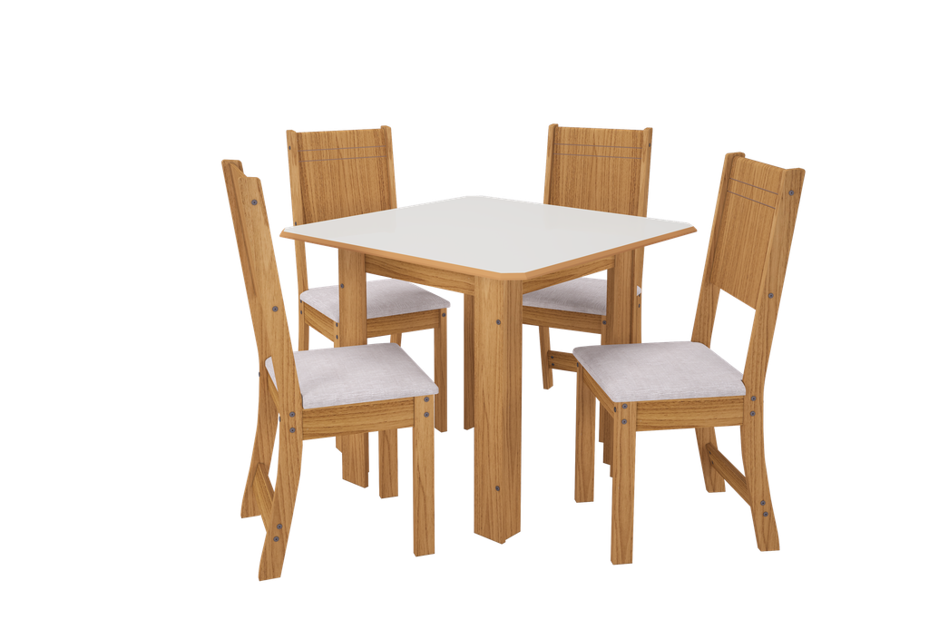 10106 Freijo Mesa 4 Sillas