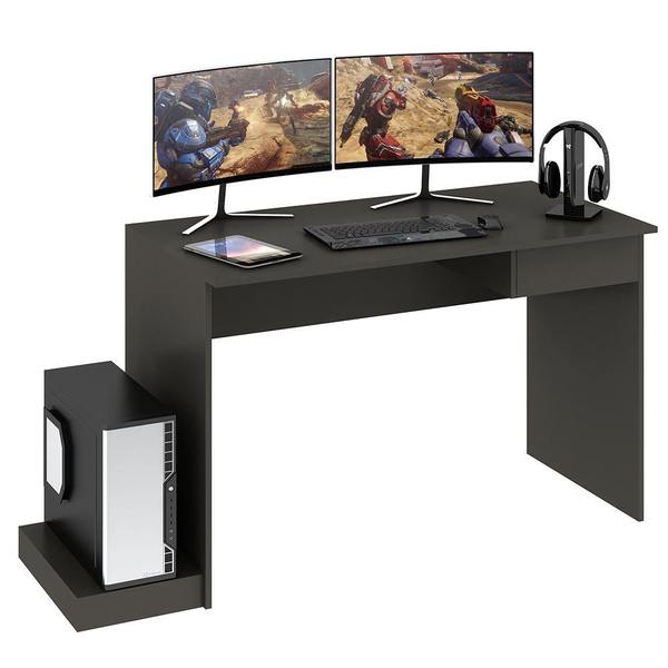 Escritorio Gamer para PC - Grafito